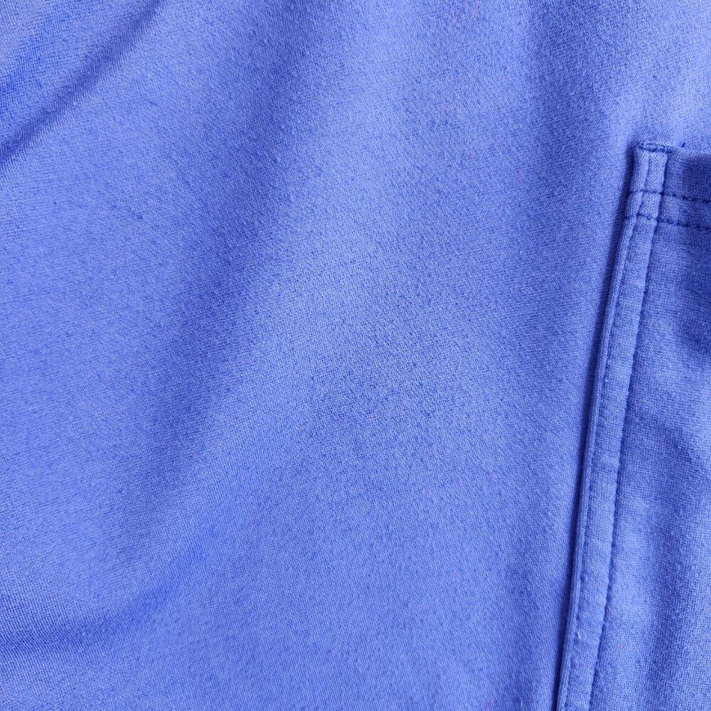 Jaanuu Scrub Pants Womens 2X Blue 10 Pocket Jogger Cargo Jersey Knit Drawstring - Picture 7 of 15